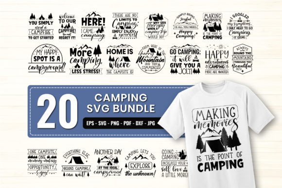 Camping Crew SVG: A Versatile Design for Real-World Embroidery Projects