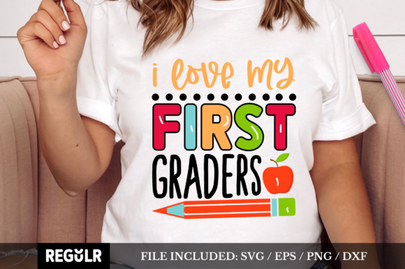I Love My First Graders SVG Review for Real Projects