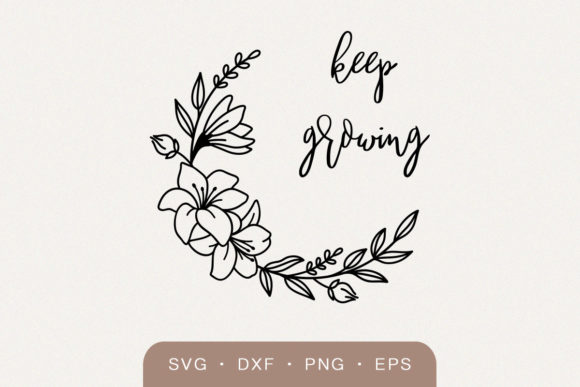 Keep Growing: A Thoughtful Embroidery Design for Heartfelt Projects