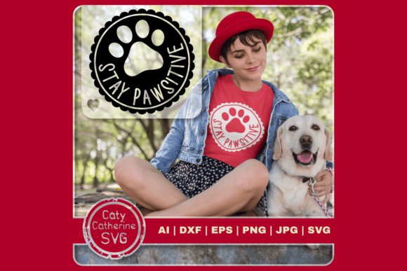 Stay Pawsitive Embroidery Design Review