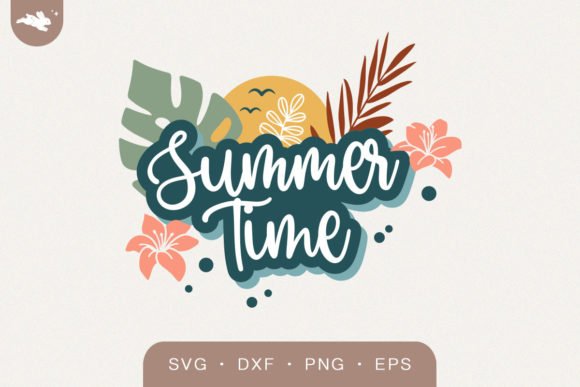 Summer Time Lettering SVG: A Vibrant Design for Seasonal Embroidery Projects