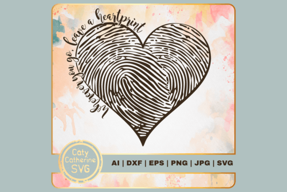Wherever You Go Leave a Heartprint Embroidery Review