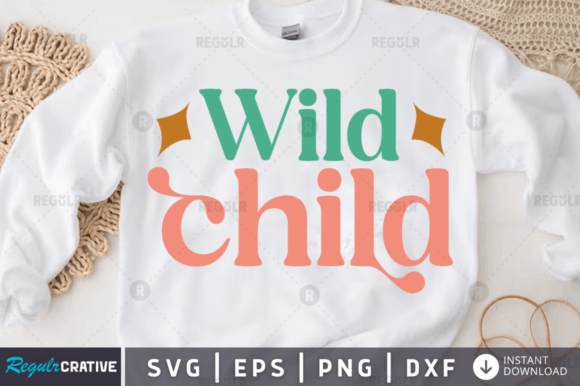 Wild Child Svg Design: A Versatile Embroidery Asset for Real Projects