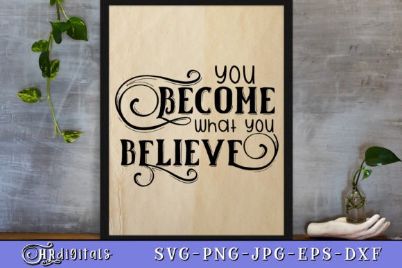 You Become What You Believe – Motivation for Embroidery Projects